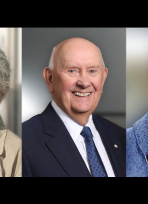 91̽’s honorary graduands for 2024: Mary Jeanette Gallant, Aggi-Rose Reddin, John Bragg, Reginald “Dutch” Thompson, and Gary Schneider